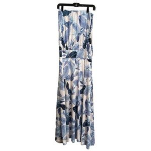 Veronica M Hawaiian Drop Waist Tube Maxi Size M